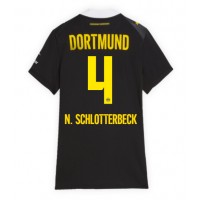 Zenski Nogometni Dres Borussia Dortmund Nico Schlotterbeck #4 Gostujuci 2026-27 Kratak Rukav